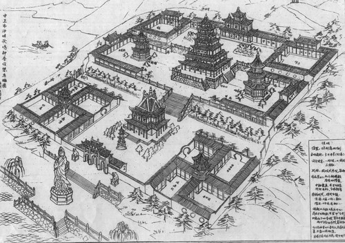 傳統寺廟規劃設計及寺院圖紙分析  第3張