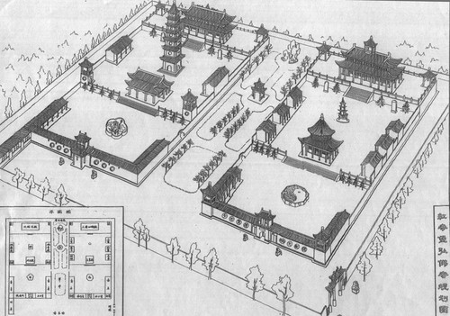 傳統寺廟規劃設計及寺院圖紙分析  第4張