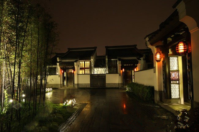 中國古建筑四合院風格設計建造的別墅