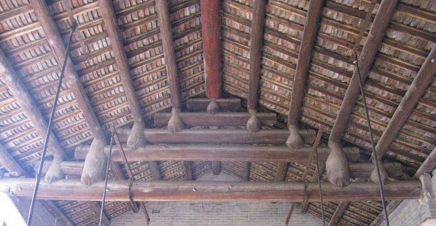 中國古建筑設計抬梁式結構  第4張