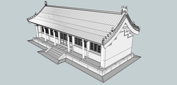 中國古建筑專業術語古建筑結構名稱圖解  第8張